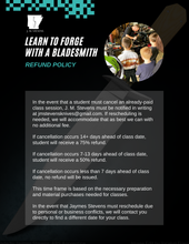 Load image into Gallery viewer, Bladesmithing Classes for Students - EFA Approved