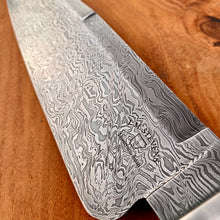 Load image into Gallery viewer, “Ozark Star” Damascus Bowie
