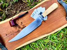 Load image into Gallery viewer, Linen Micarta Camp Bowie
