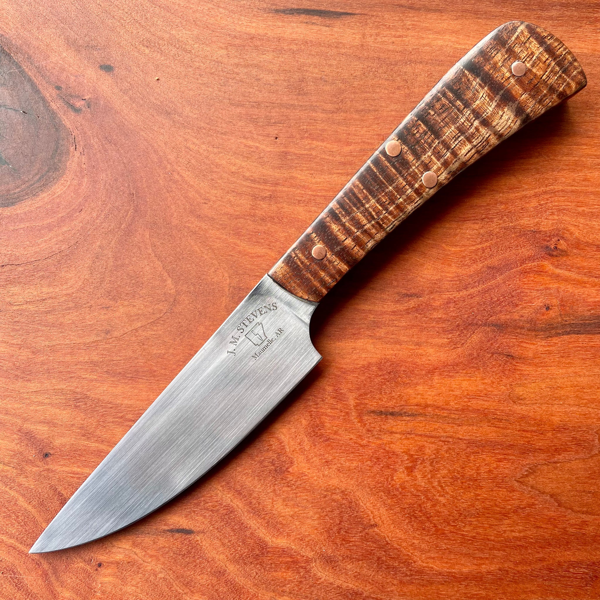 Koa Bird and Trout from J. M. Stevens