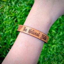 Load image into Gallery viewer, Leather Adjustable Bracelet - Customizable

