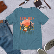 Load image into Gallery viewer, Explore Unisex T-shirt | Camping | Hiking | Adventure | RVing | National Parks

